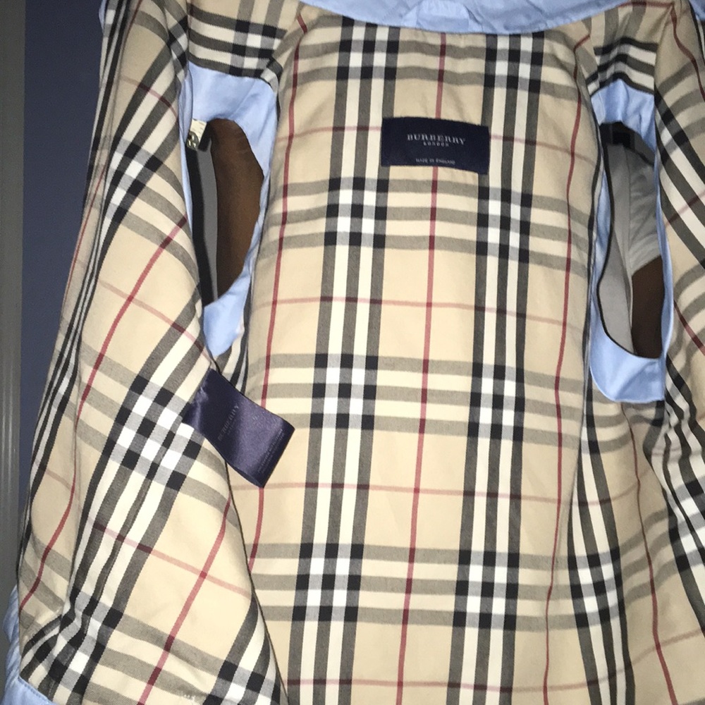 Powder blue Burberry Elsham quilted vest - Picture 6 of 7